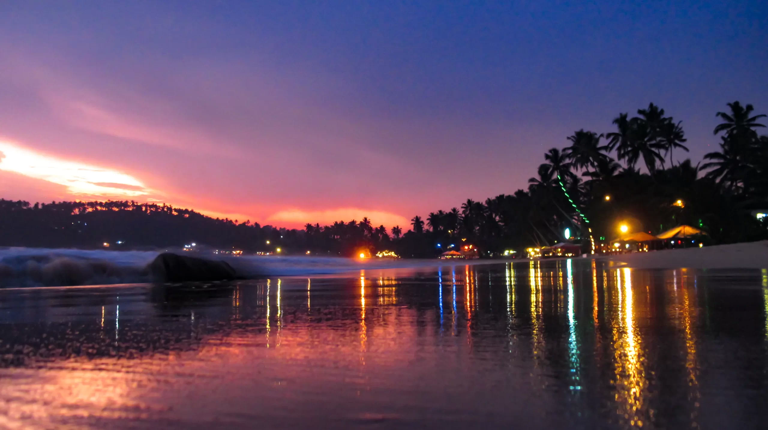 Evening photo of Mirissa