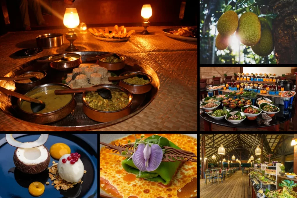 Foods they served at Ulpotha, Siddhalepa Resort and Santani
