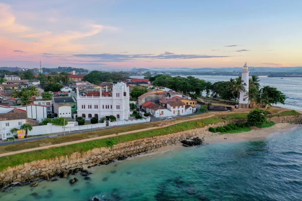 Galle Fort and lighthouse