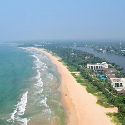 Bentota Beach Aerial View