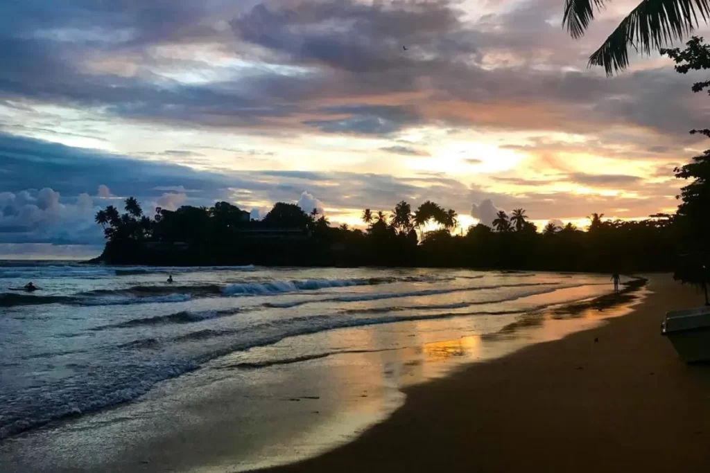 Dewata Beach evening photo