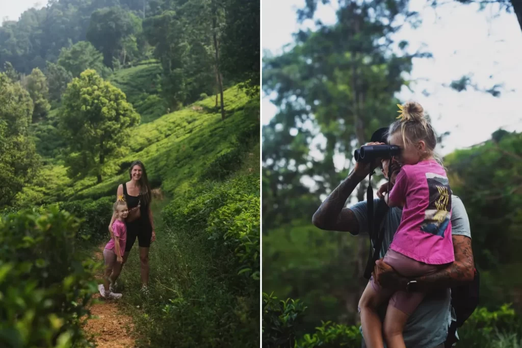 Family time in Kandy