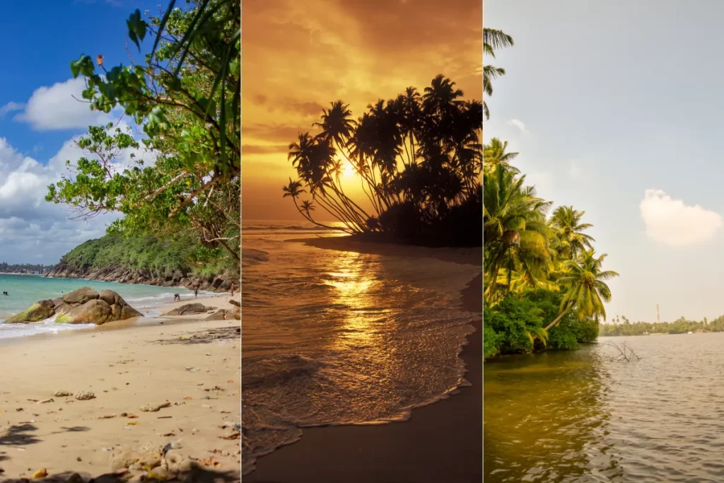 Unawatuna, Hikkaduwa and Bentota