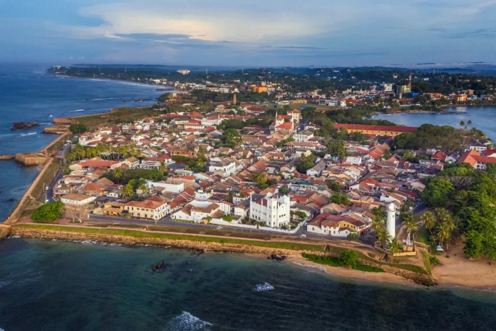 Galle Fort Aerial View