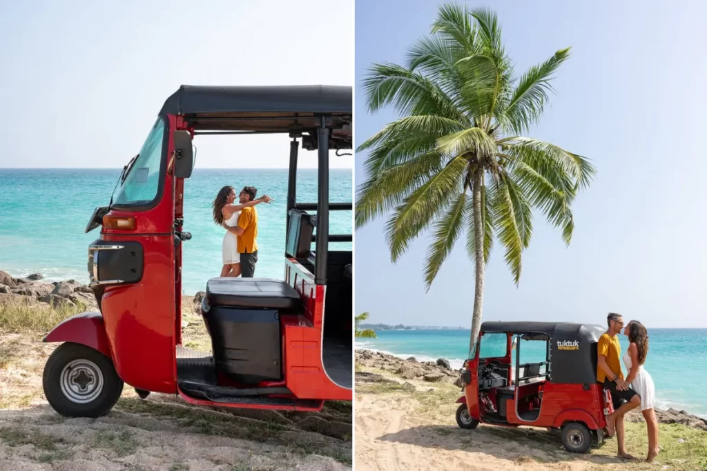 Tuktuk in Coastal Area
