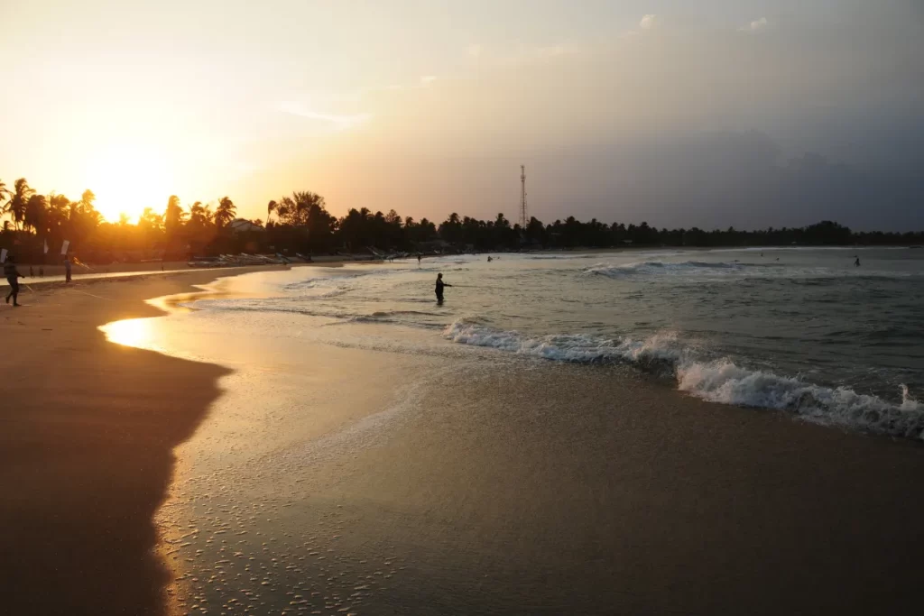 Arugam Bay Beach At Sunrise
