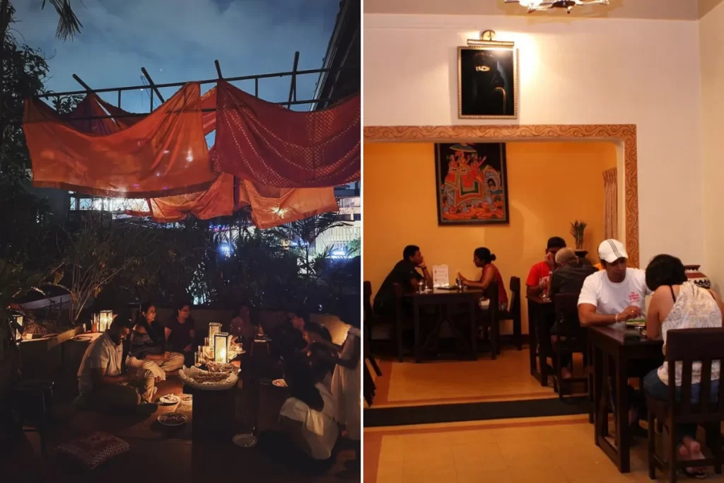 Barefoot cafe and Shanmugas