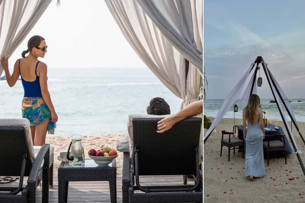 Romantic moments in Anantara Peace Haven Tangalle Resort