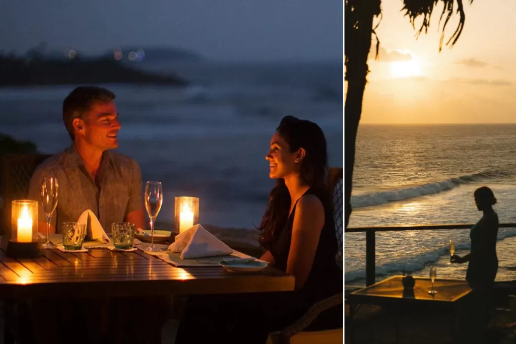 Romantic Dining in Cape Weligama