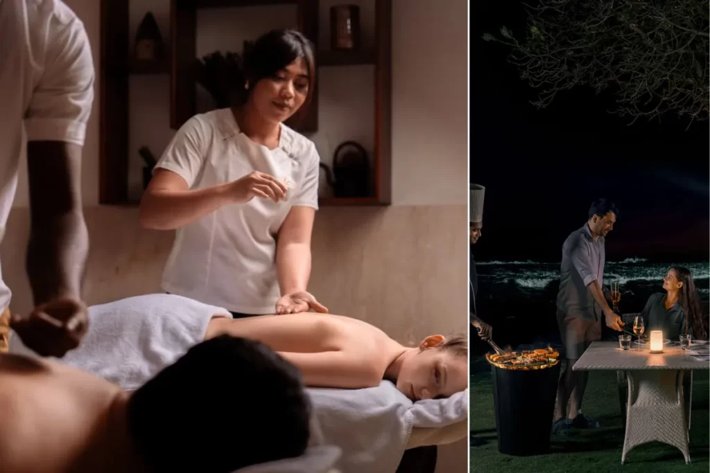 Ayurvedic Spa and private dining in