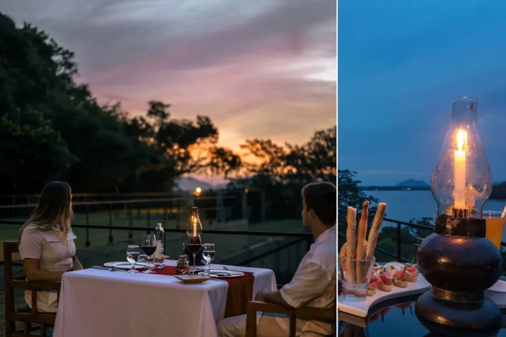 Romantic Dining in Heritance Kandalama