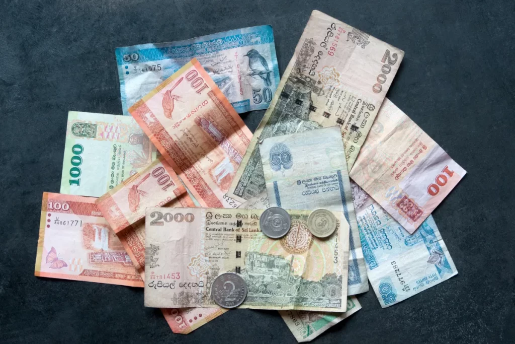 Sri Lanka Rupee (LKR) Notes and Coins
