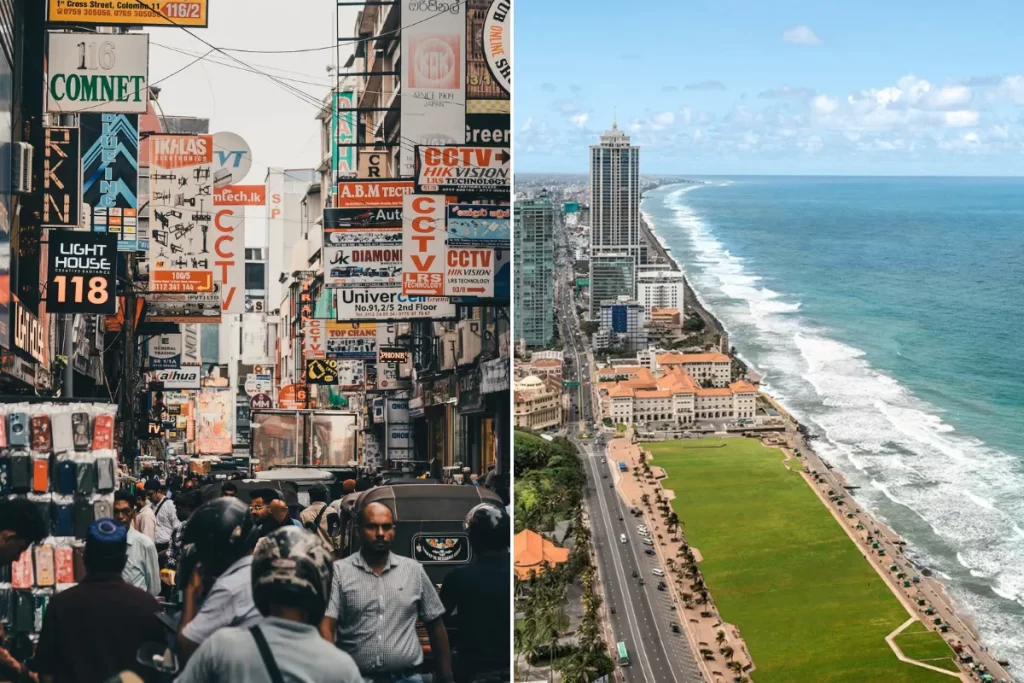 Pettah Market and GalleFace Green