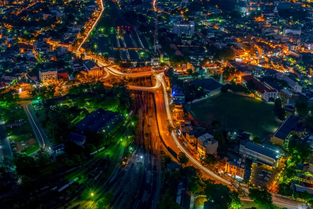 Busy Roads of Colombo